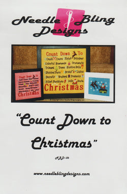 Needle Bling Designs Count Down To Christmas NBD-06 cross stitch pattern
