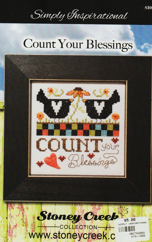 Stoney Creek Count Your Blessings SO003 cross stitch pattern