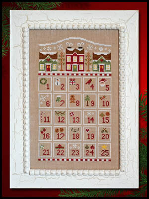 Country Cottage Needleworks Countdown To Christmas CCN100 cross stitch calendar pattern