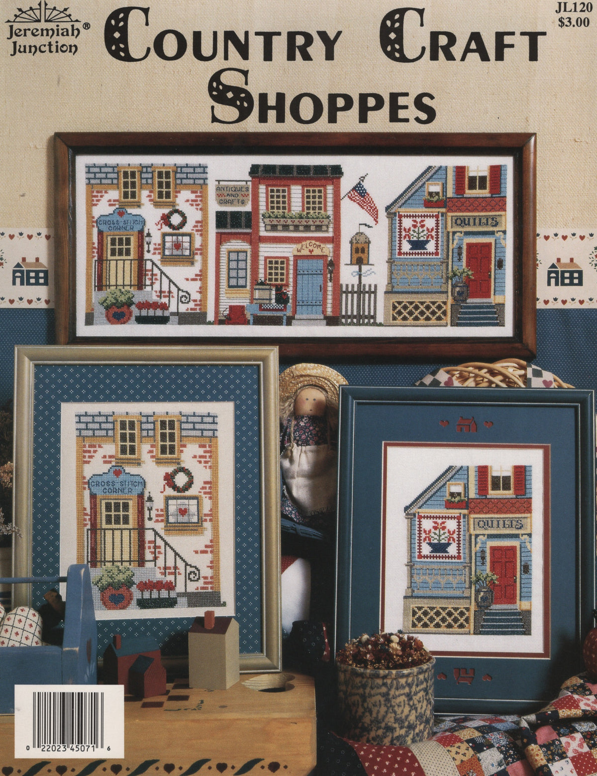 Jeremiah Junction Country Craft Shoppes JL120 cross stitch pattern