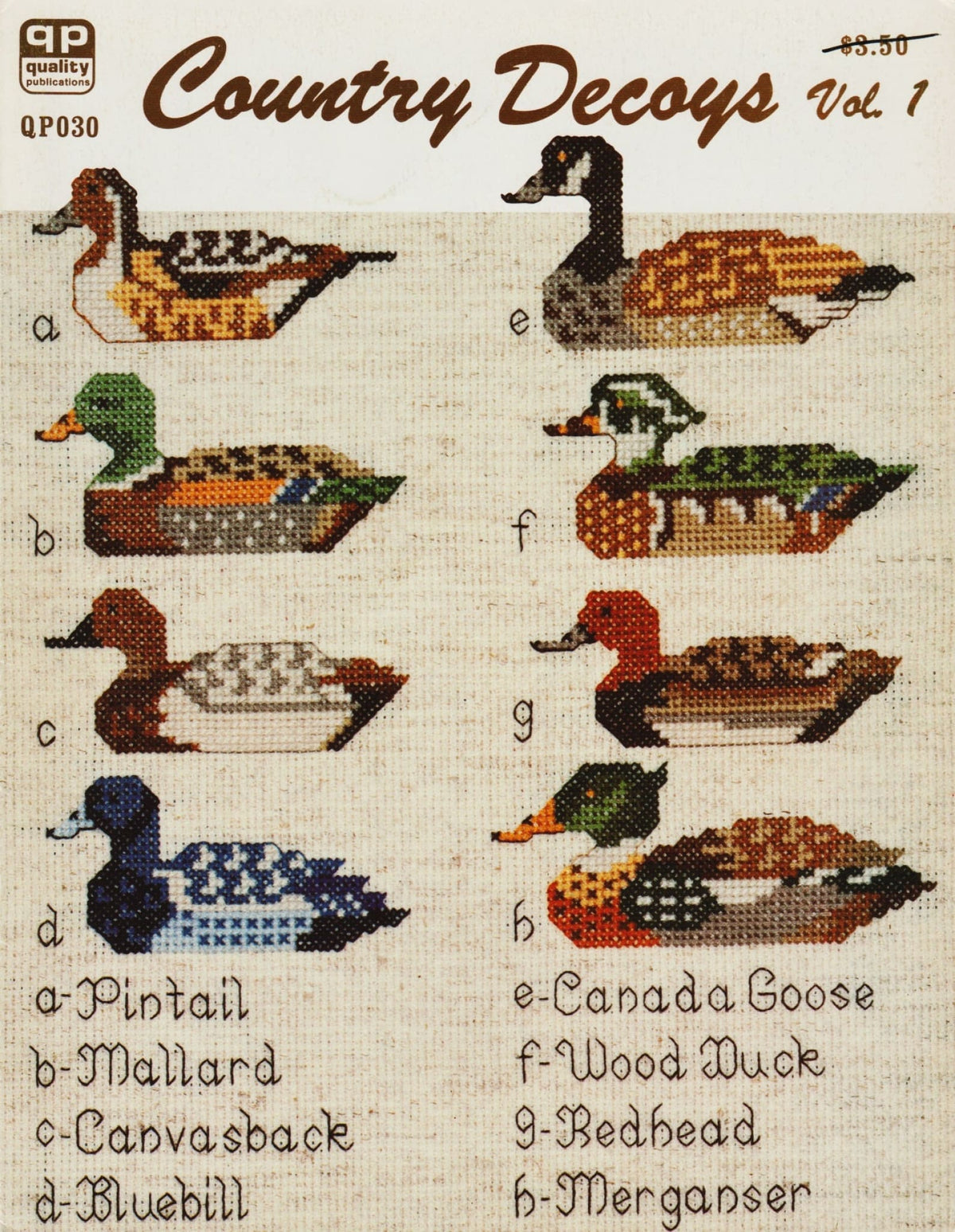 Country Decoys 1 pattern – Sandra's Stitch Stash