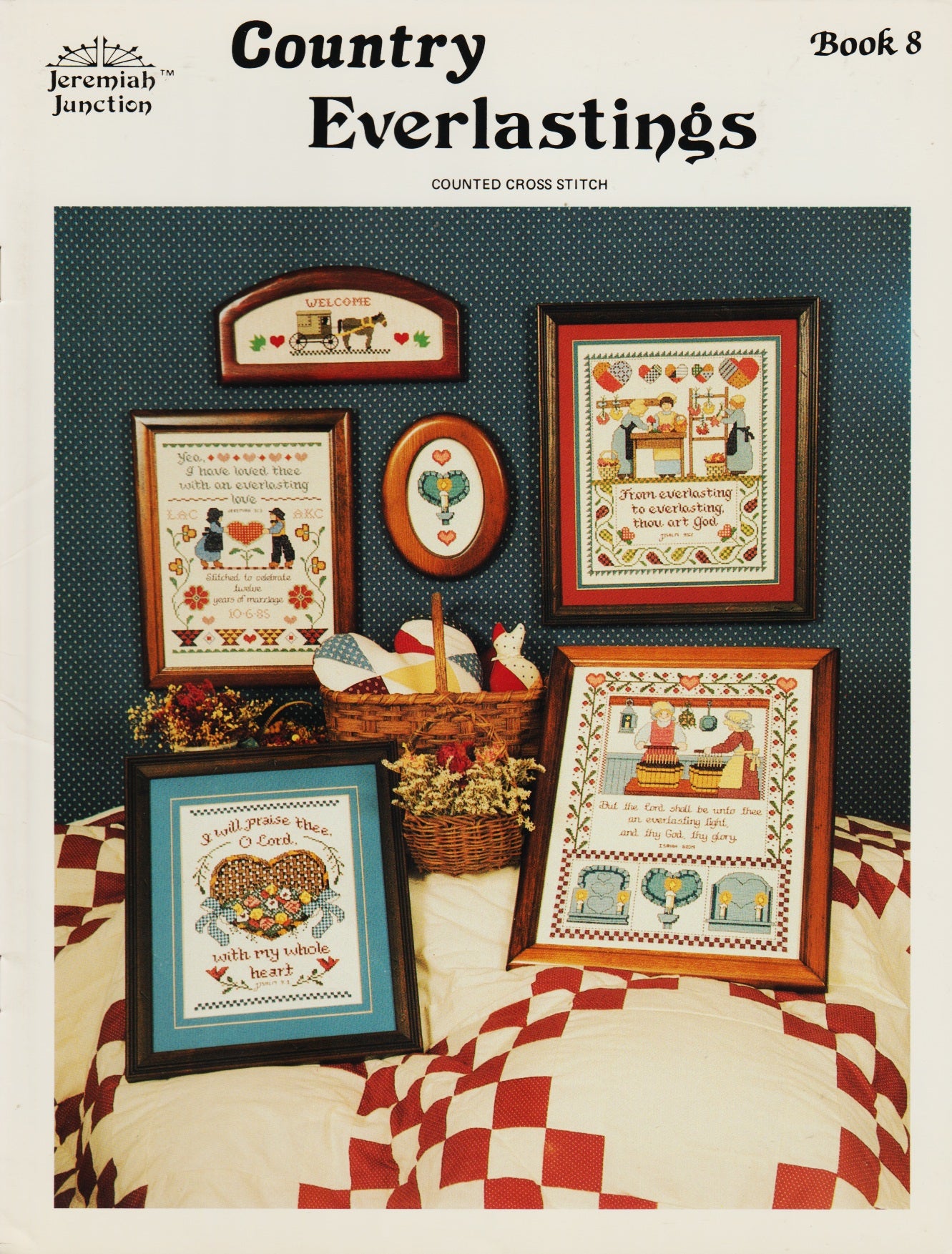 Jeremiah Junction Country Everlastings 8 cross stitch pattern