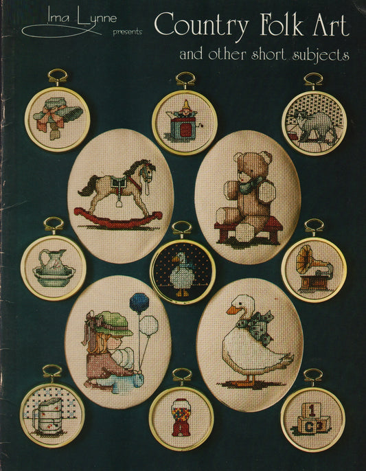 Alma Lynn Country Folk Art cross stitch pattern
