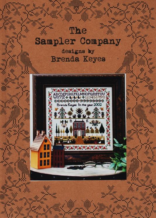 The Sampler Company Brenda Keyes Country House Sampler cross stitch pattern