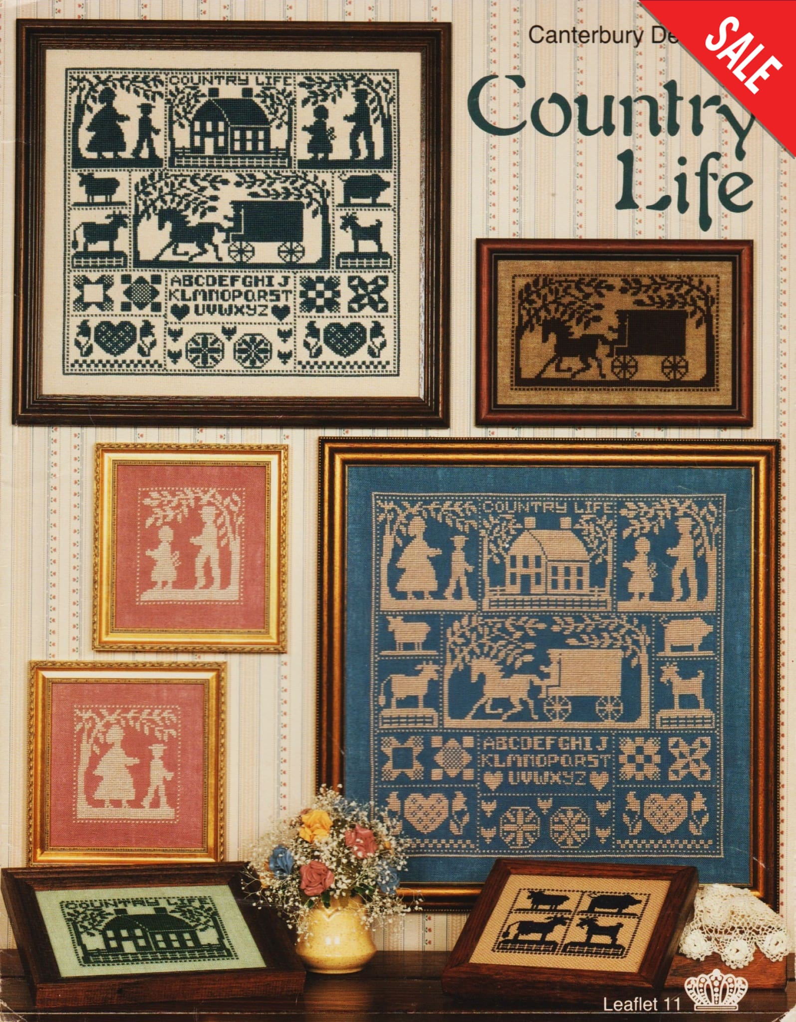 Canterbury Designs Country Life 11 cross stitch pattern