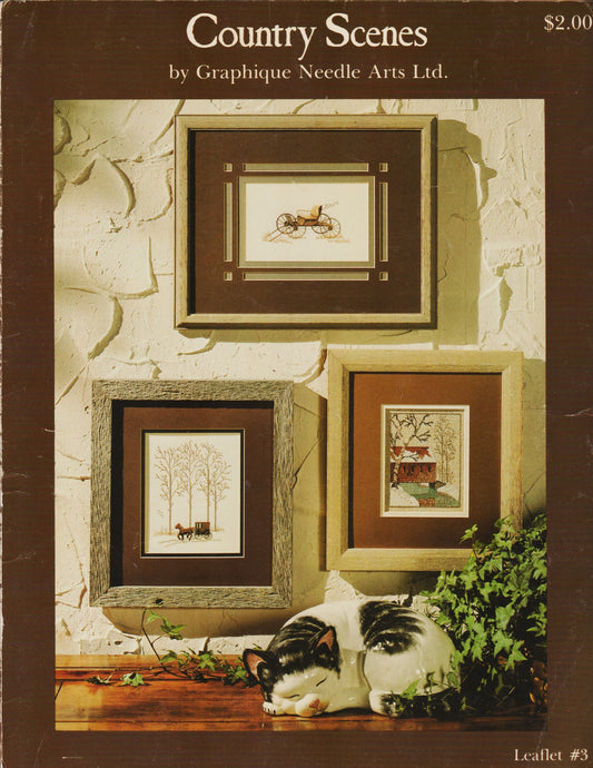 Graphique Needle Arts Country Scenes 3 cross stitch pattern