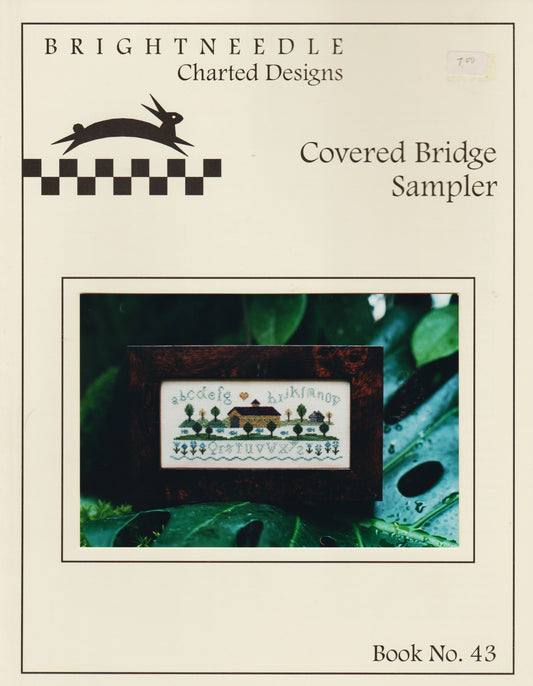 Brightneedle Covered Bridge Sampler 43 cross stitch pattern