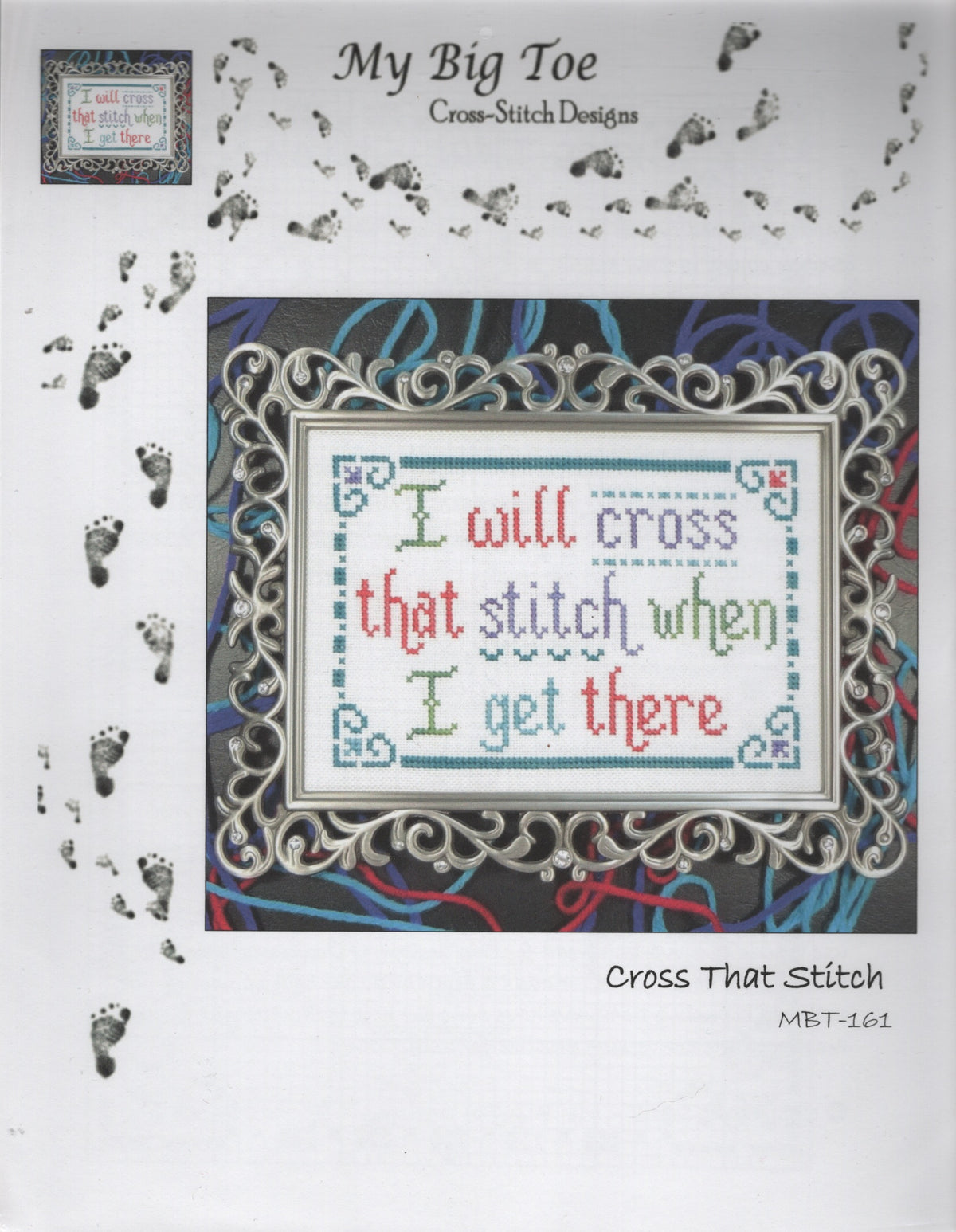 My Big Toe Cross That Stitch MBT-161 cross stitch pattern