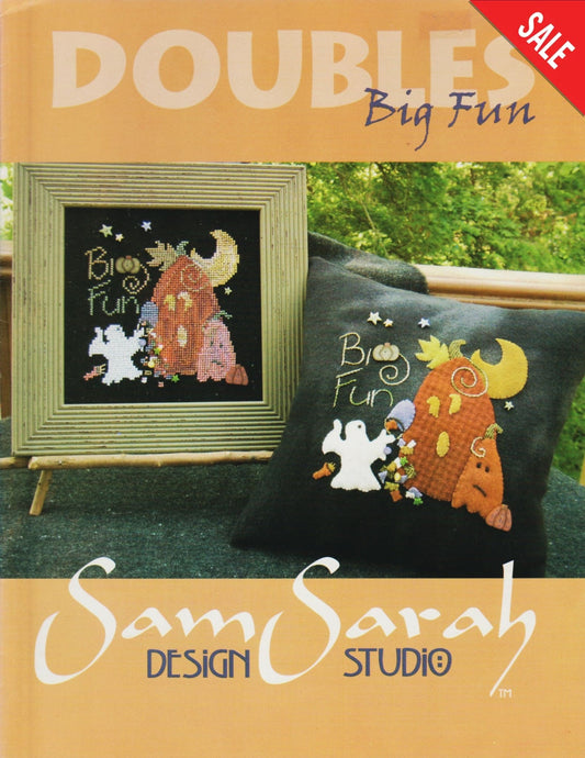 Sam Sarah Doubles Big Fun halloween cross stitch pattern