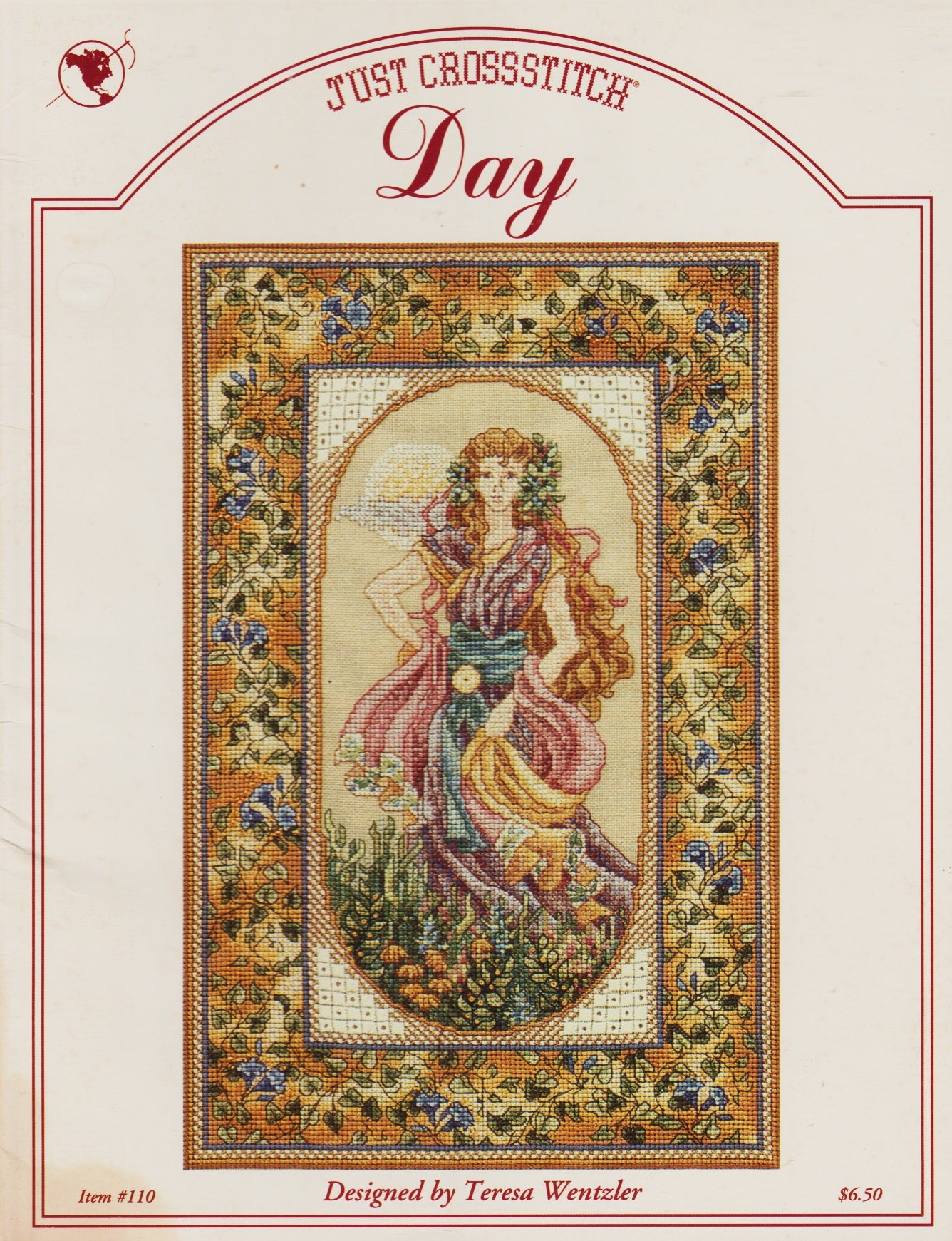 Just CrossStitch Teresa Wentzler Day 110 cross stitch pattern
