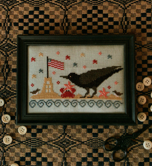 Stitches by Ethel Day at the Sea Shore cross stitch pattern