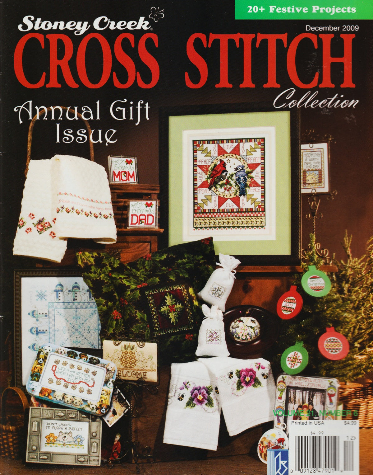 Stoney Creek December 2009 cross stitch magazine