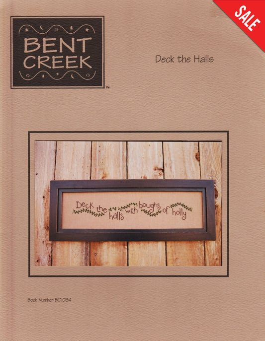 Bent Creek Deck The Halls BC1034 christmas cross stitch pattern