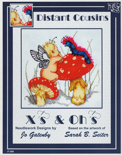 X's & Oh's Distant Cousins F-340 cross stitch pattern
