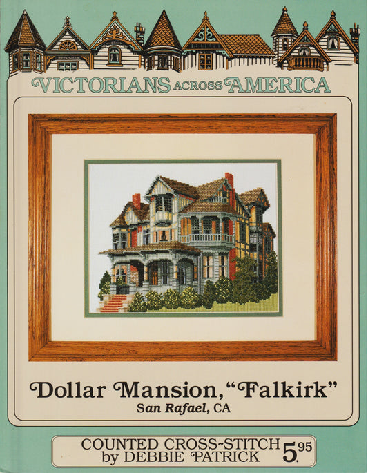 Debbie Patrick Dollar Mansion "Falkirk" cross stitch pattern