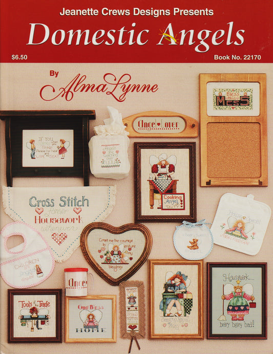 Jeanette Crews Domestic Angels 22170 cross stitch pattern