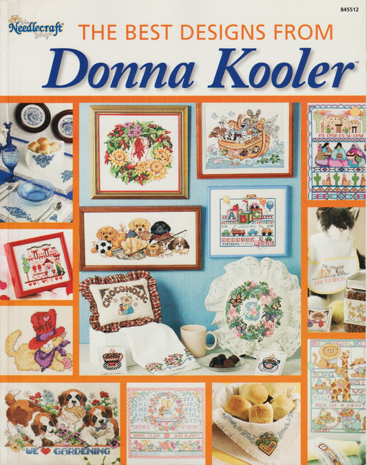 Donna Kooler Best Designs 845512 cross stitch pattern book