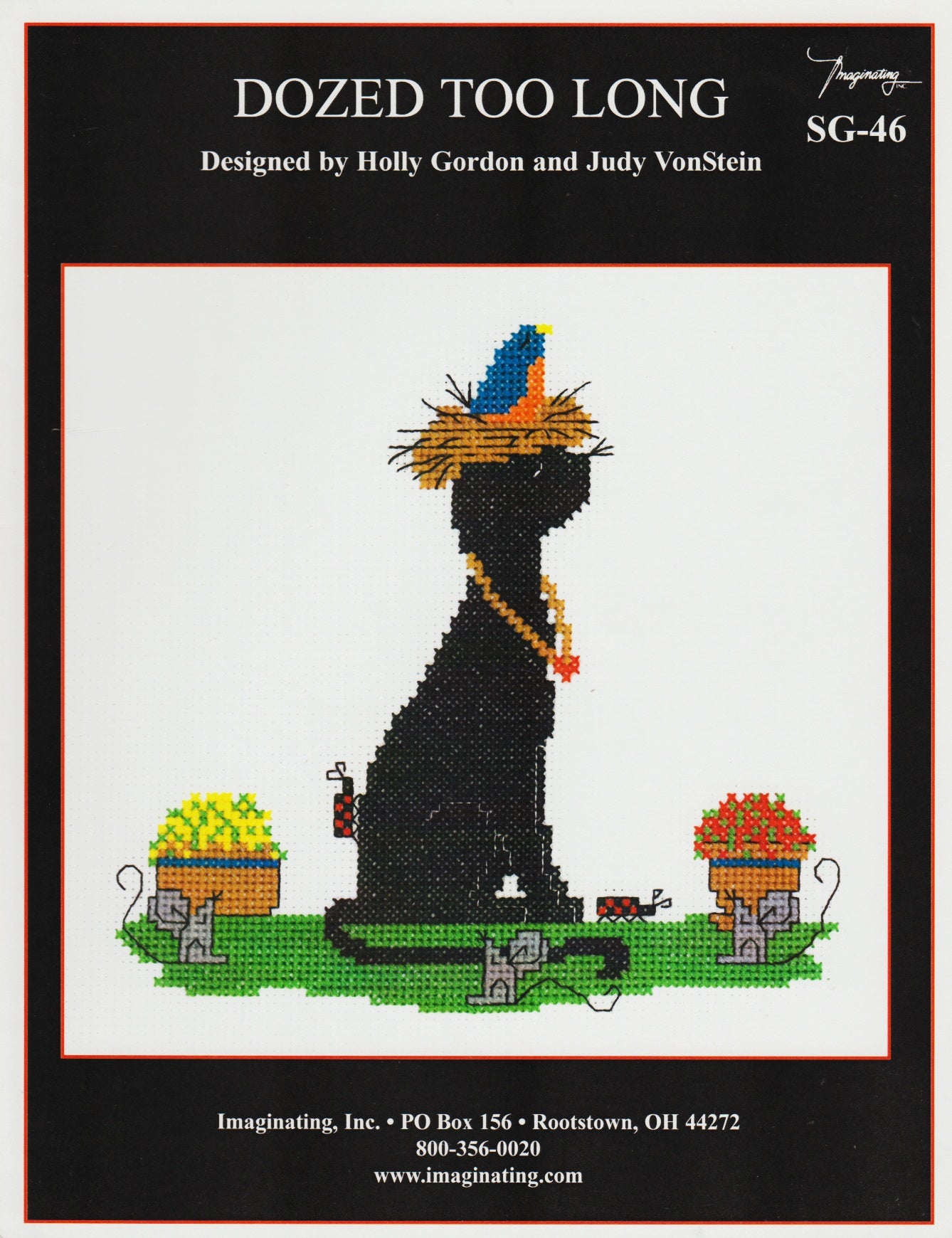 Imaginating Dozed Too Long SG-46 cross stitch pattern