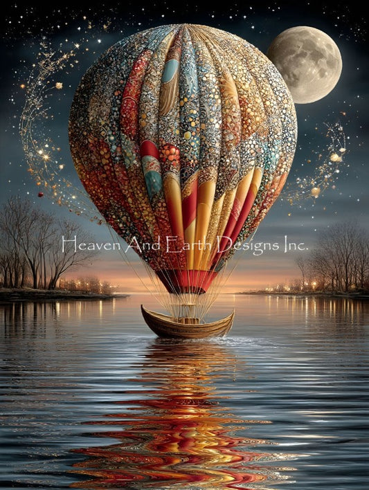 Heaven and Earth Designs Dream Night cross stitch pattern