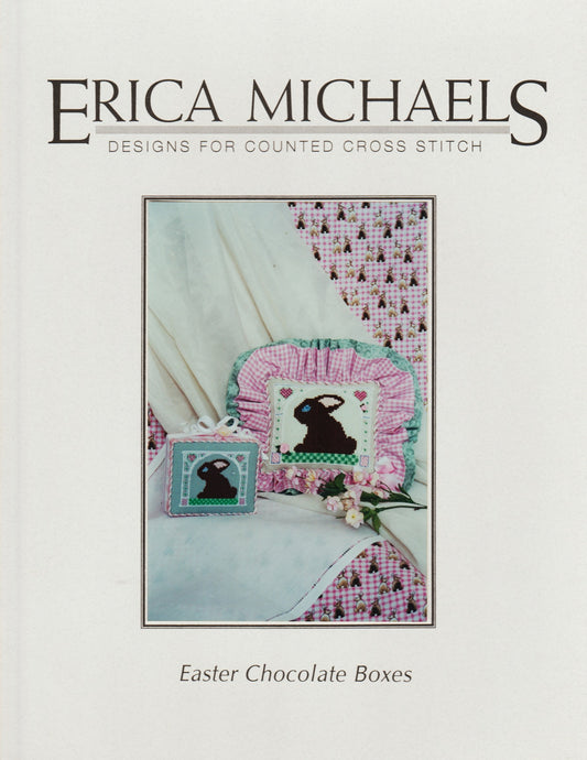 Erica Michaels Easter Chocolate Boxes bunny cross stitch pattern