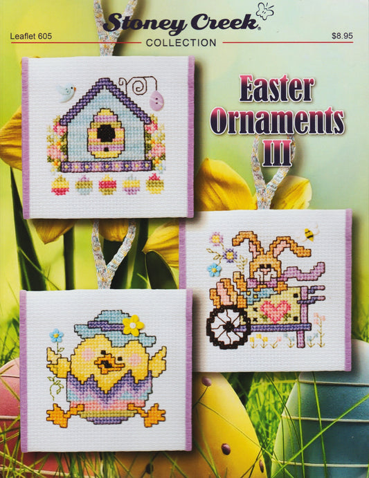 Stoney Creek Easter Ornaments III LFT605 cross stitch pattern