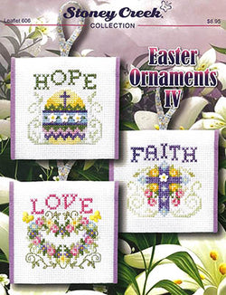 Stoney Creek Easter Ornaments IV LFT606 cross stitch pattern
