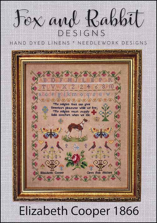 Fox and Rabbit Designs Elizabeth Cooper 1866 cross stitch pattern