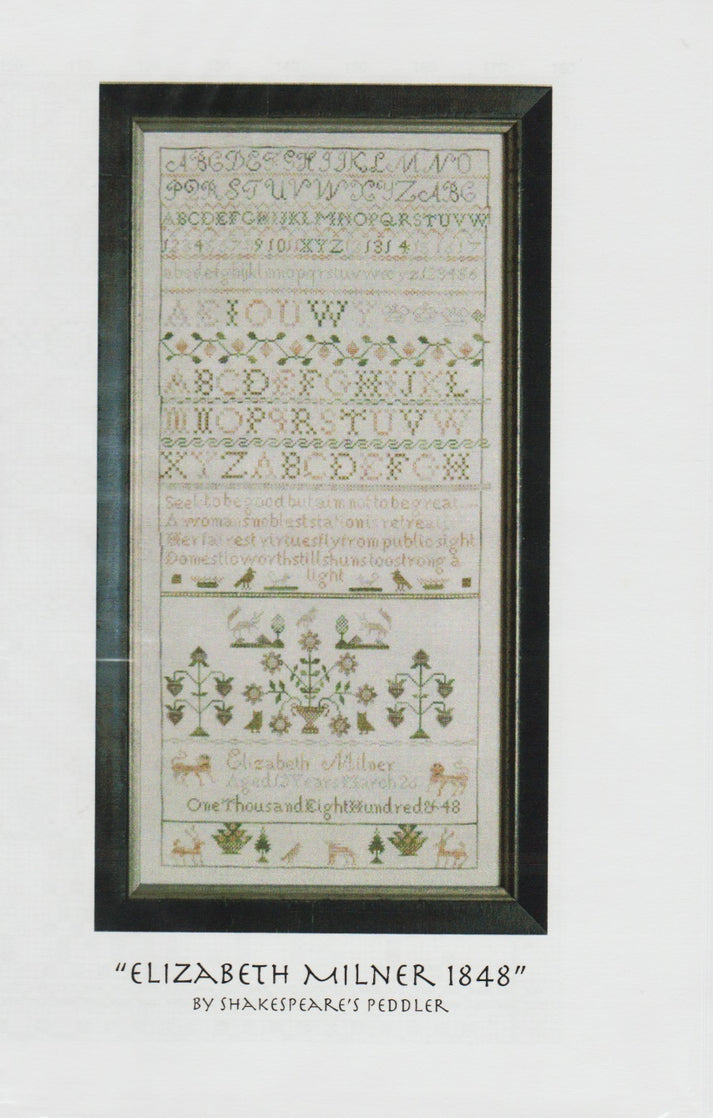 Elizabeth Milner 1848 pattern – Sandra's Stitch Stash