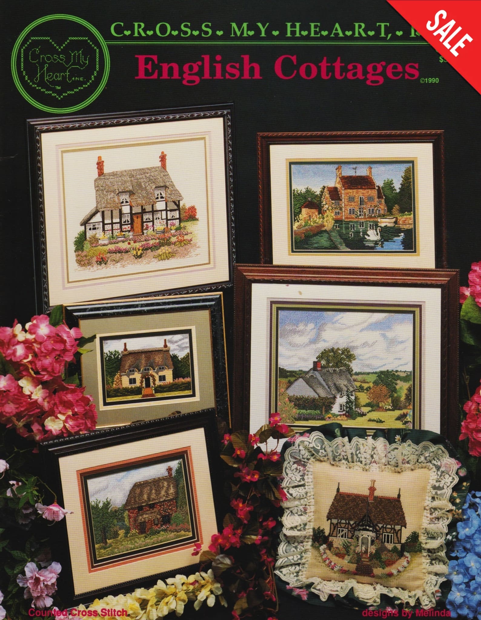 Crosss My Heart English Cottages CSB-59 cross stitch pattern