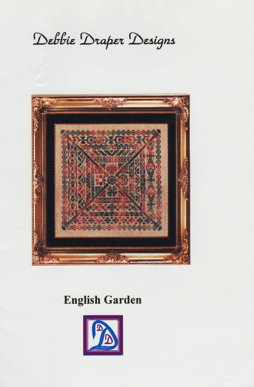 Debbie Draper Designs English Garden cross stitch pattern