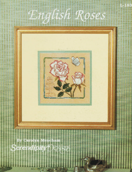 Serendipity Designs English Roses L-183 cross stitch pattern