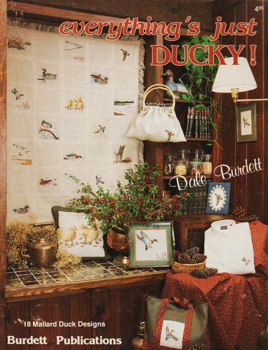 Dale Burdett Everything's Just Ducky cross stitch pattern
