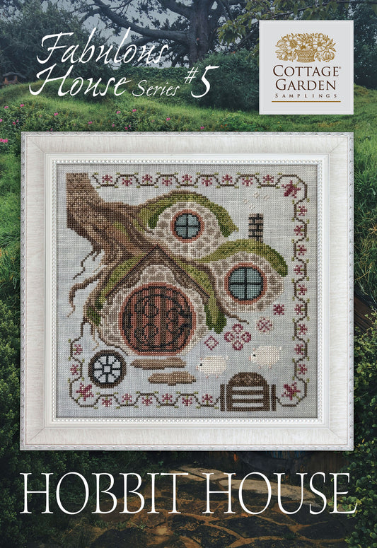 Cottage Garden Fabulous Houses #5 - Hobbit House cross stitch pattern