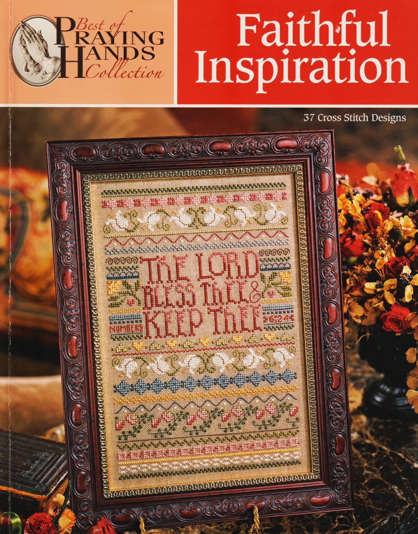 Praying Hands Leisure Arts Faithful Inspiration 4306 religious cross stitch pattern