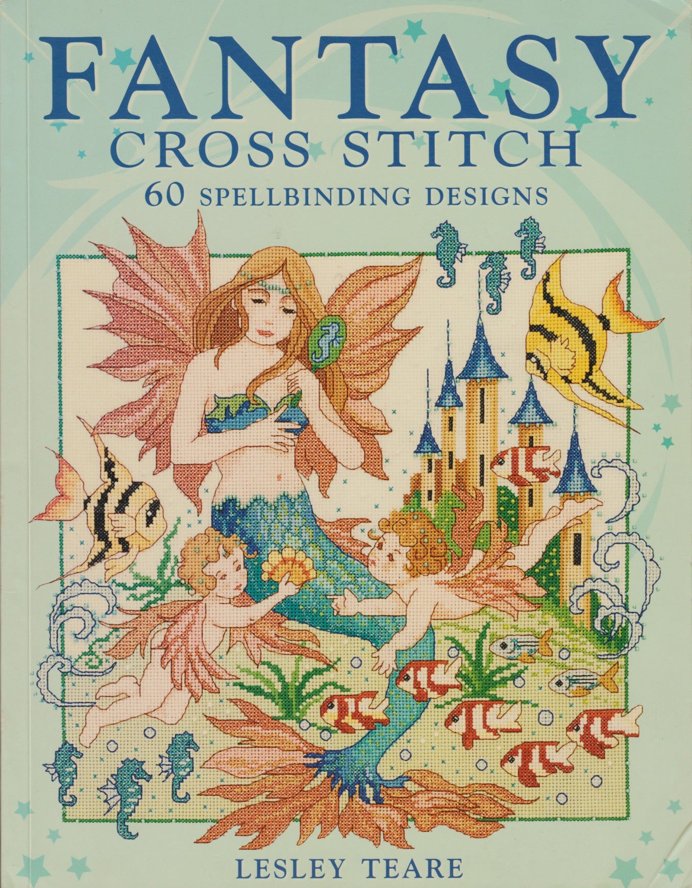 David & Charles Fantasy Cross Stitch cross stitch pattern book