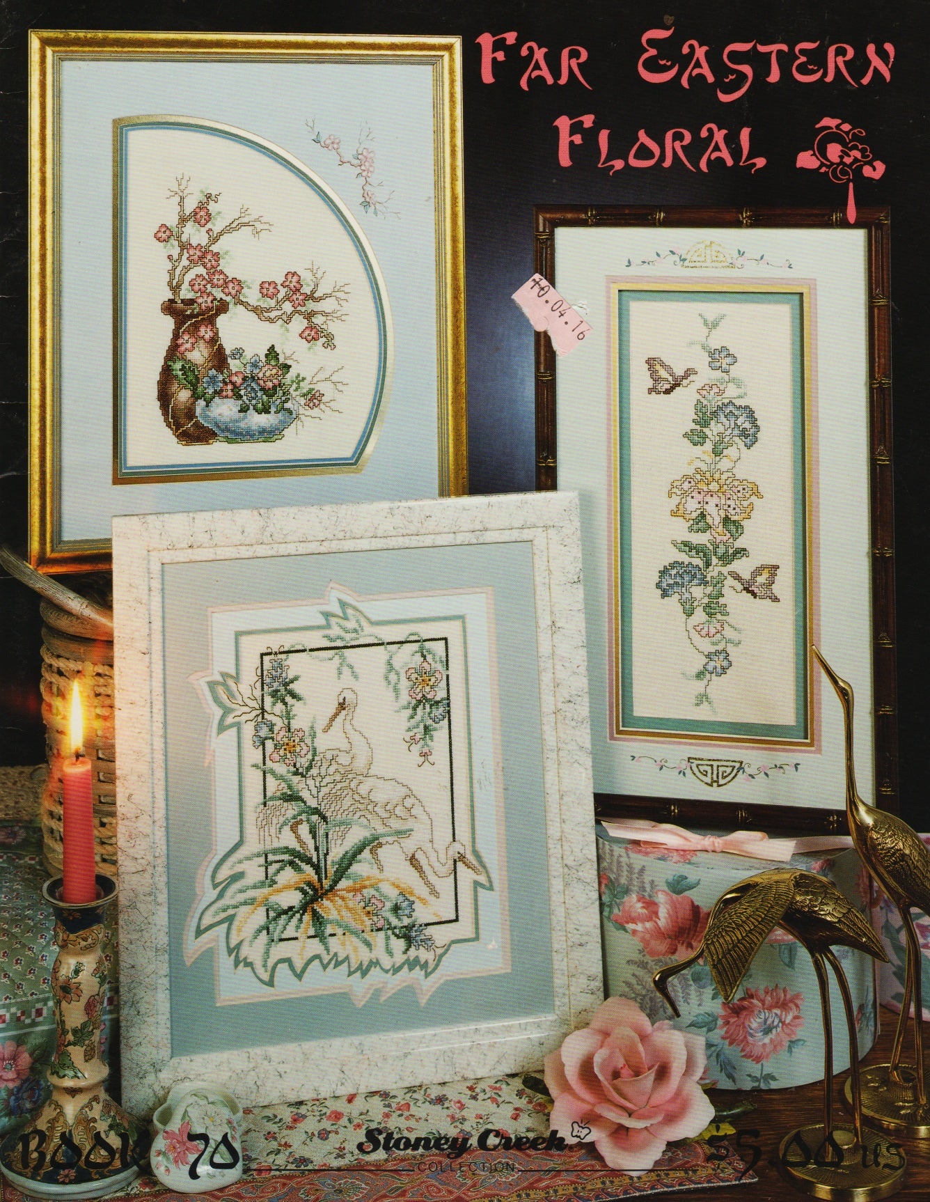 Stoney Creek Far Eastern Floral BK70 cross stitch pattern