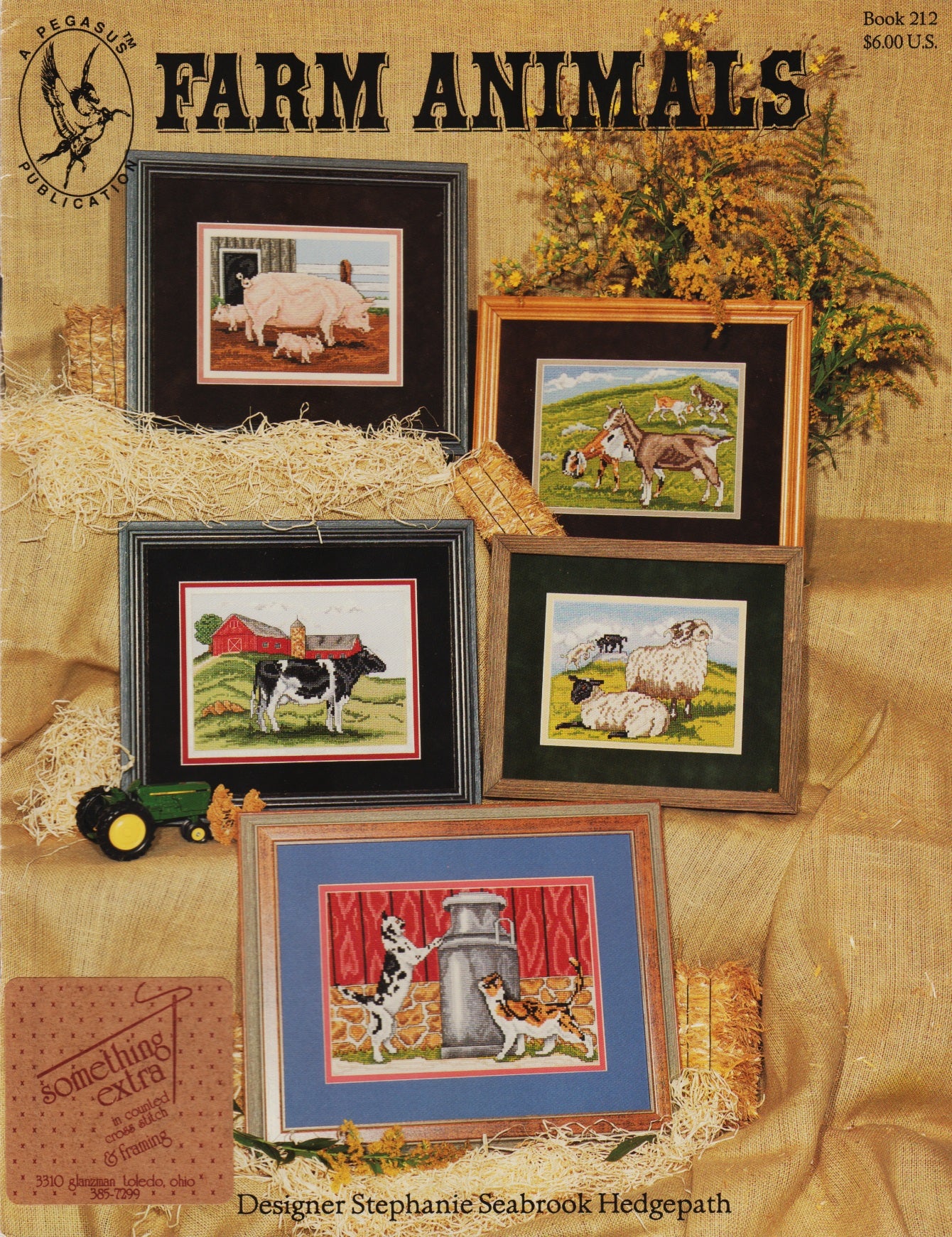 Pegasus Farm Animals 212 cross stitch pattern