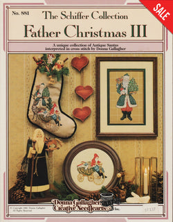 Donna Gallagher Father Christmas III cross stitch pattern