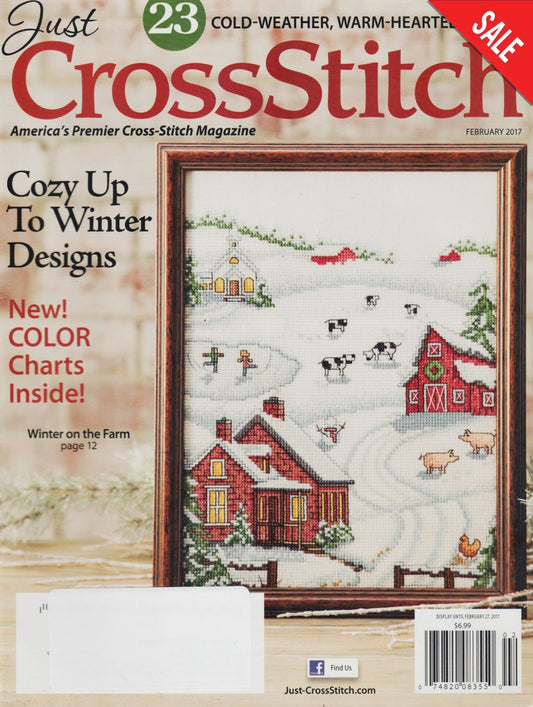 Just CrossStitch February 2017 magazine