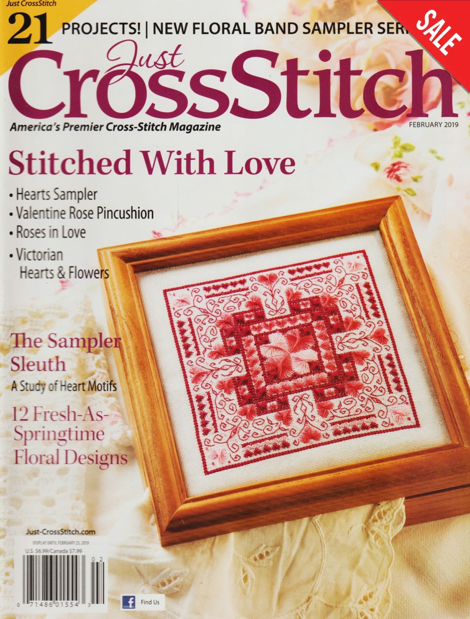 Just CrossStitch February 2019 magazine