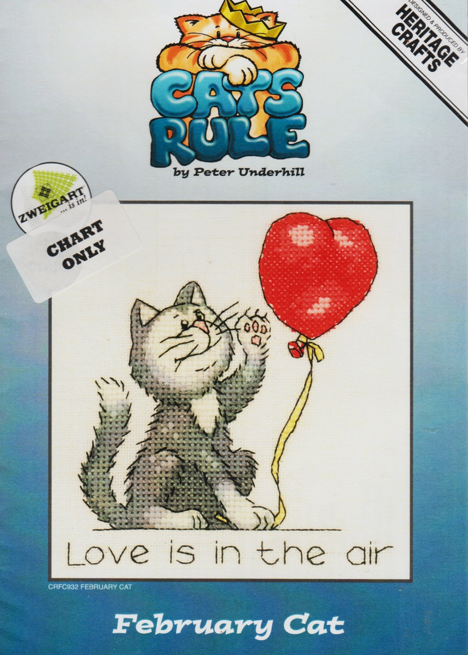 February Cat pattern – Sandra's Stitch Stash