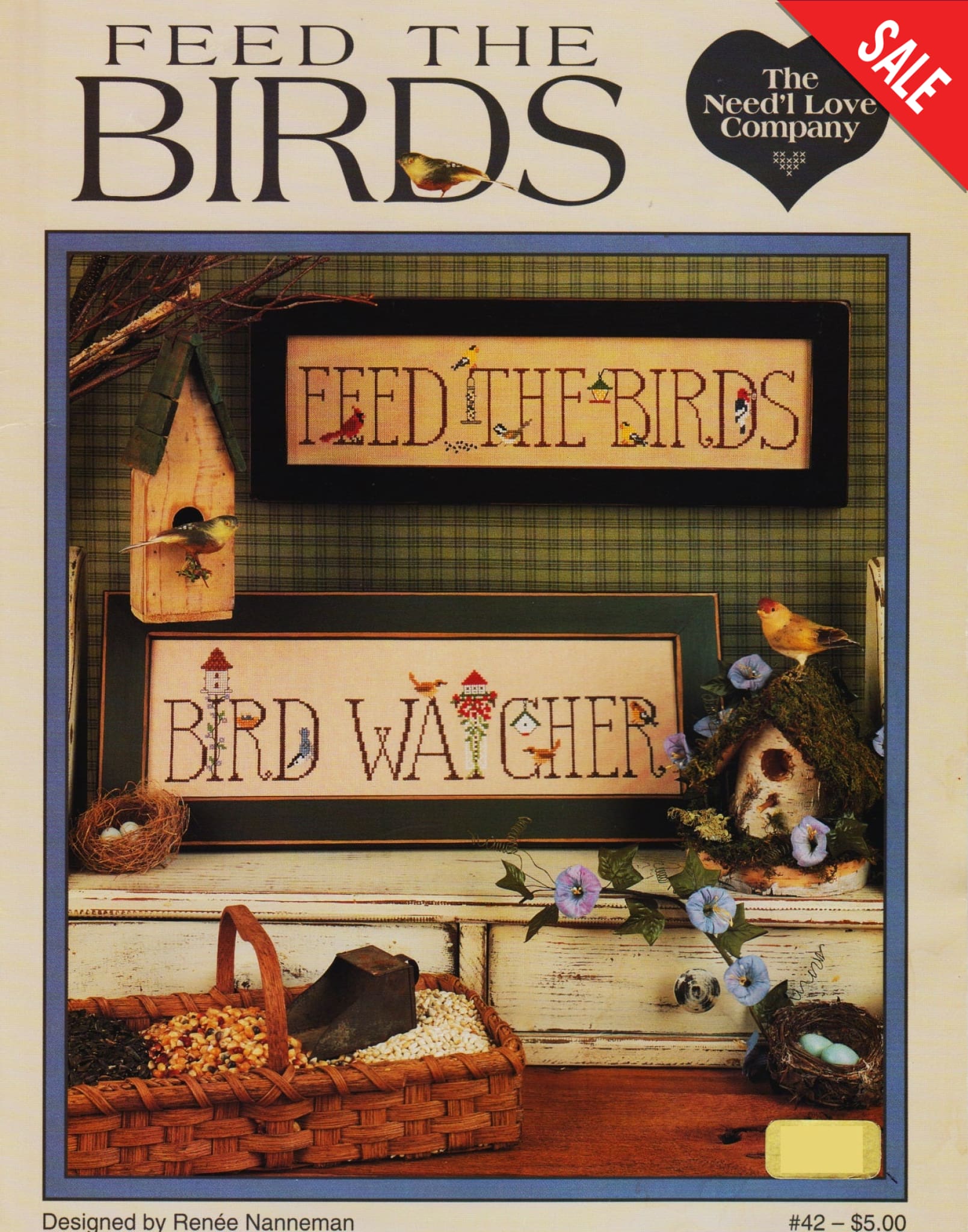 Need'l Love Company Feed The Birds 42 cross stitch pattern