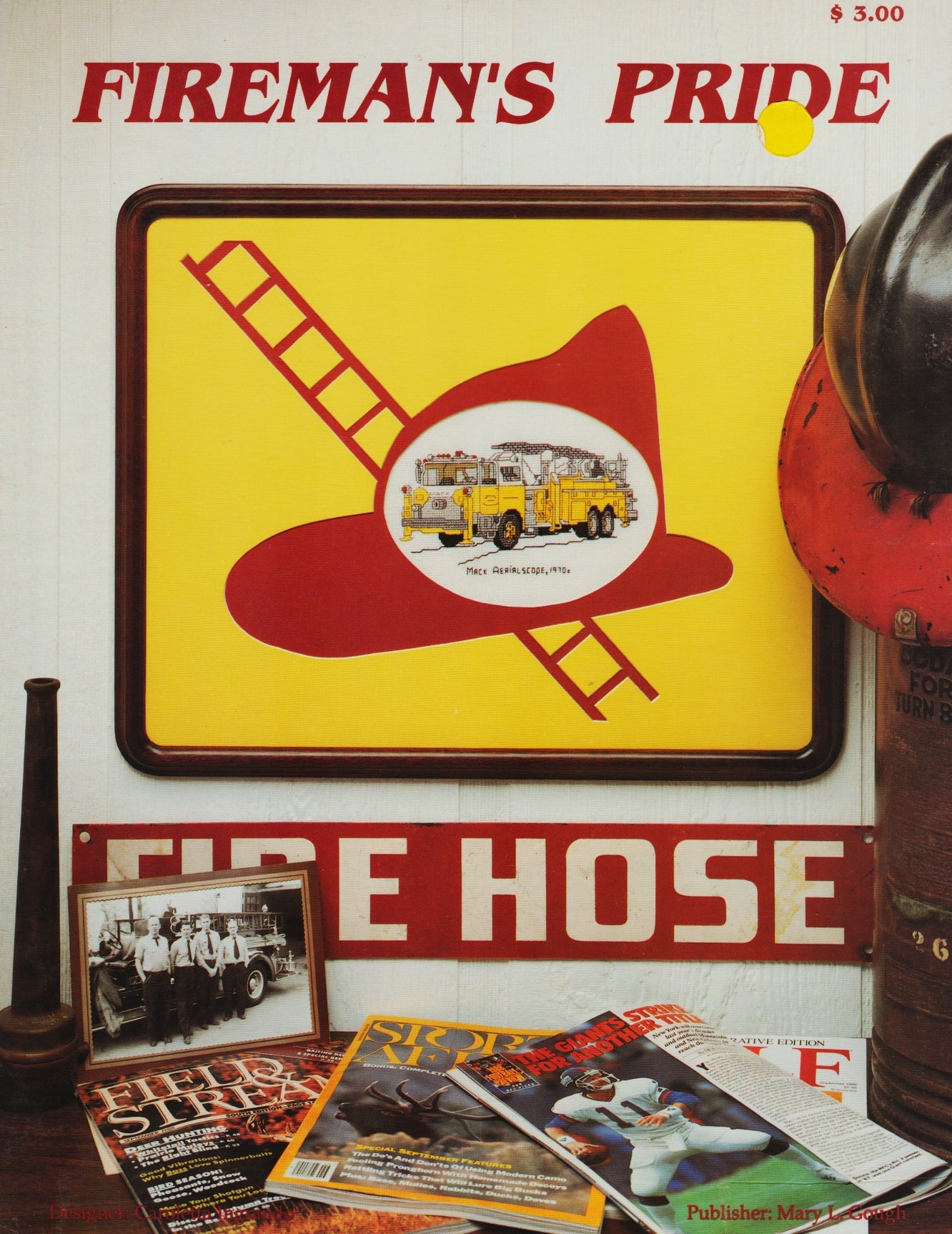 Family Tree Fireman's Pride cross stitch pattern