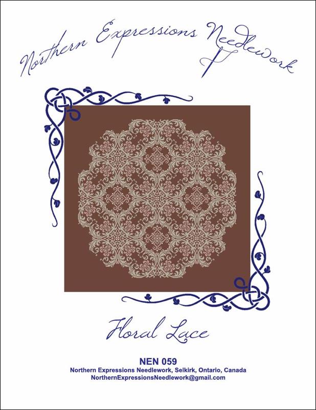 Northern Expressions Floral Lace NEN059 cross stitch pattern