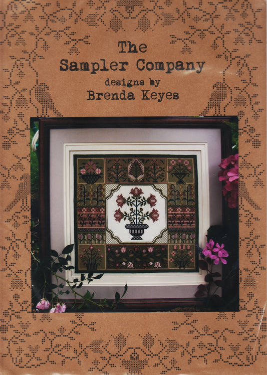 The Sampler Company Floral Sampler cross stitch sampler pattern