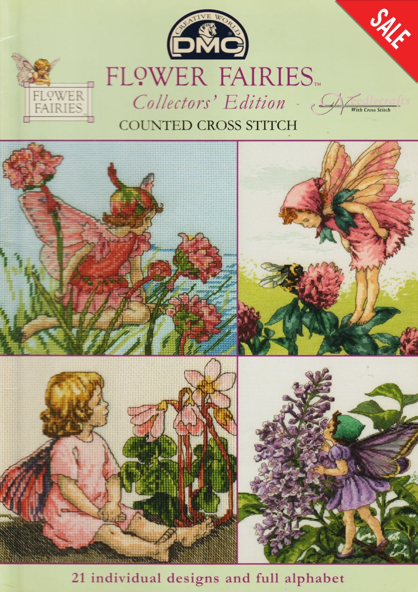 DMC Flower Fairies P735RU cross stitch pattern