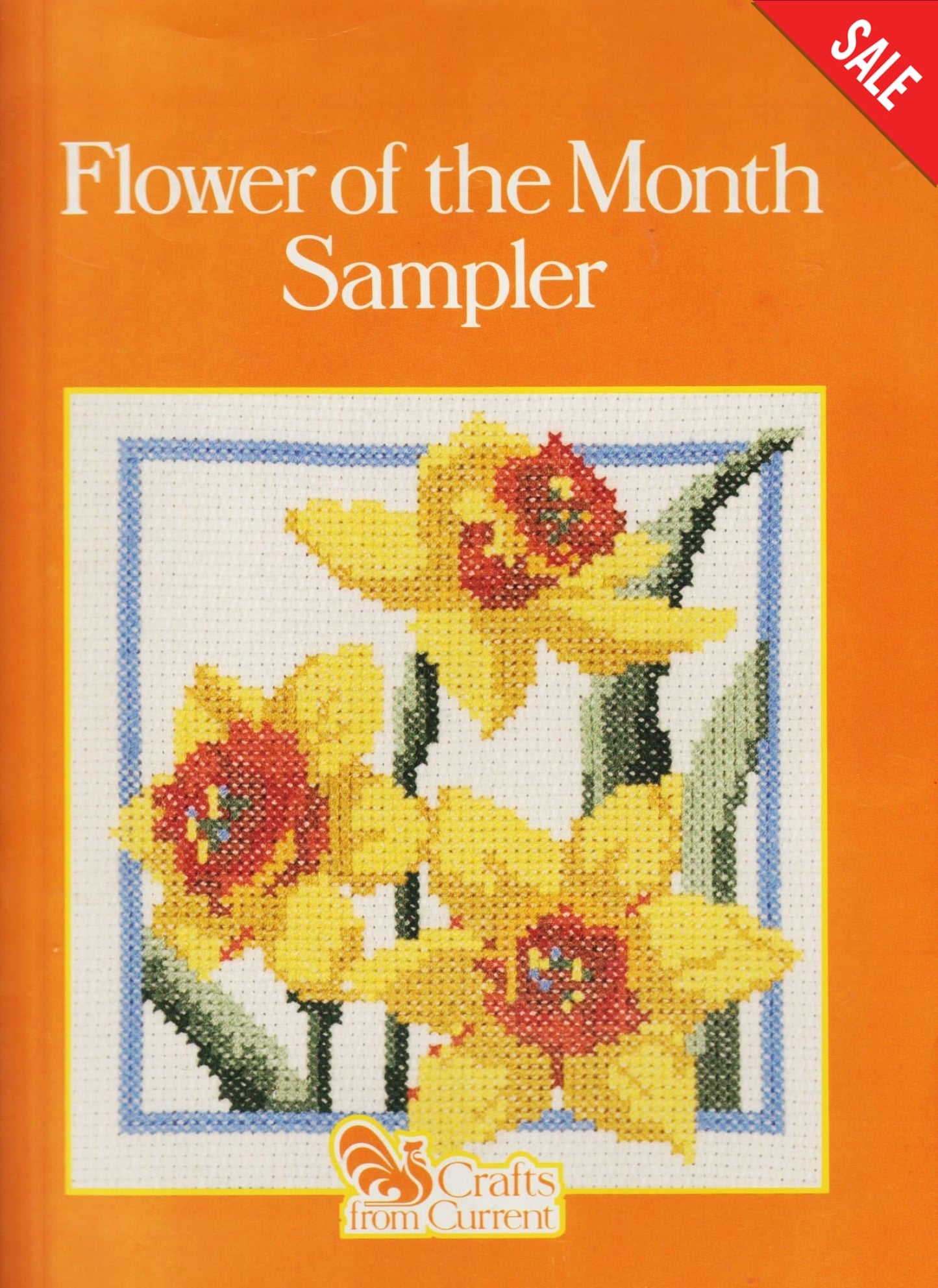 Crafts from Current Flower of the Month Sampler cross stitch pattern