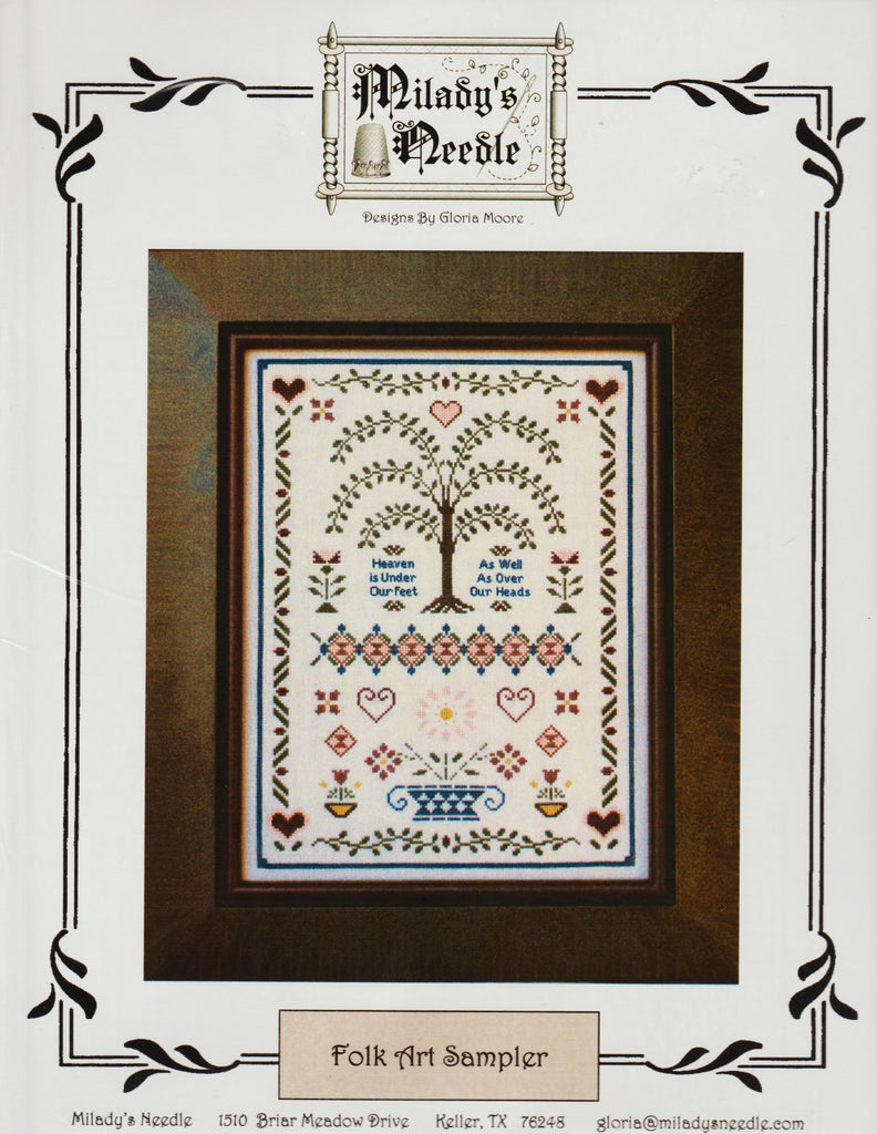 Folk Art Sampler pattern – Sandra's Stitch Stash
