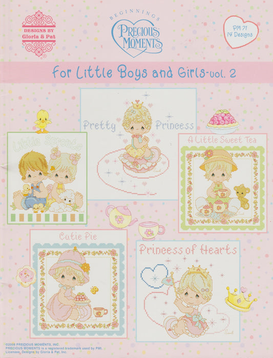 Gloria & Pat For Little Boys and Girls 2 Precoious Moments cross stitch pattern