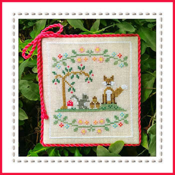 Country Cottage Needleworks Forest Fox and Friends cross stitch pattern